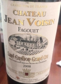 讓·沃伊爾斯法格爾特紅葡萄酒(Chateau Jean Voisin Fagouet, Saint-Emilion Grand Cru, France)