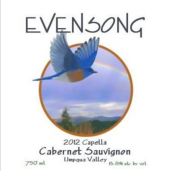 晚禱卡佩拉赤霞珠紅葡萄酒(Evensong Vineyards Capella Cabernet Sauvignon, Oregon, USA)