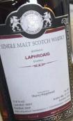 拉弗格雪利桶單一麥芽蘇格蘭威士忌(Laphroaig Sherry Hogshead Cask Single Malt Scotch Whisky, Islay, UK)