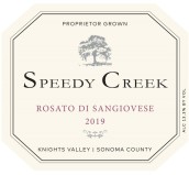 速溪酒莊桑嬌維塞桃紅葡萄酒(Speedy Creek Winery Rosato Di Sangiovese, Knight Valley, USA)