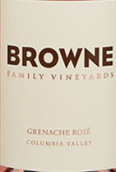 布朗家族歌海娜桃紅葡萄酒(Browne Family Vineyards Grenache Rose, Walla Walla Valley, USA)