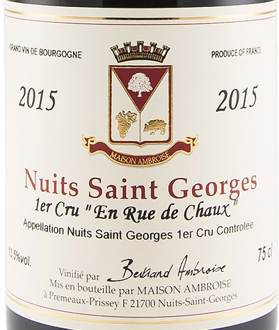 Maison Bertrand Ambroise Vosne-Romanee Aux Damaudes, Cote De Nuits