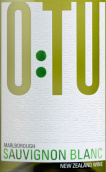 優(yōu)途酒莊長相思白葡萄酒(O:TU Sauvignon Blanc, Marlborough, New Zealand)