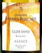 巴爾梅布徹酒莊桑德園雷司令白葡萄酒(Domaine Barmes-Buecher Clos Sand Riesling, Alsace, France)