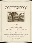 斯勃兹伍德家族庄园赤霞珠红葡萄酒(Spottswoode Family Estate Grown Cabernet Sauvignon, St. Helena, USA)
