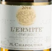 莎普蒂尔酒庄隐修士白葡萄酒(M. Chapoutier L'Ermite Blanc, Ermitage, France)