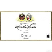 Reinhold Haart Piesporter Domherr Riesling Spatlese, Mosel, Germany