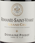 普瓦索父子酒莊（羅曼尼圣維旺特級(jí)園）紅葡萄酒(Domaine Poisot Pere et Fils Romanee-Saint-Vivant Grand Cru, Cote de Nuits, France)