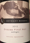 貝瑟尼酒莊格蕾絲和系列黑皮諾干紅葡萄酒(Bethany Gracee Pinot Noir, Washington, USA)