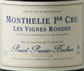 普諾尼-博訥爾酒莊（蒙蝶利一級園）紅葡萄酒(Domaine Pascal Prunier-Bonheur Rouge Les Vignes Rondes, Monthelie 1er Cru , France)