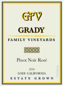 格雷迪家族酒庄黑皮诺桃红葡萄酒(Grady Family Vineyards Pinot Noir Rose, Lodi, USA)