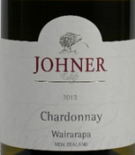 约勒霞多丽干白葡萄酒(Johner Estate Chardonnay, Wairarapa, New Zealand)