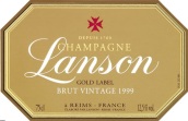 嵐頌金標(biāo)極干型年份香檳(Champagne Lanson Gold Label Brut Vintage, Champagne, France)