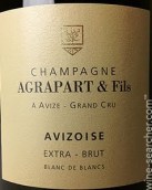 阿格帕特父子阿維佐伊斯極干型白中白香檳(Champagne Agrapart & Fils L'Avizoise Grand CruBlanc de Blancs Extra Brut , Champagne, France)