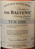 百富1509號(hào)桶第1批次蘇格蘭單一麥芽威士忌(The Balvenie Tun 1509 Batch No.1 Single Malt Scotch Whisky, Speyside, UK)