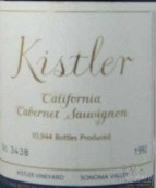 吉斯特勒赤霞珠干紅葡萄酒(Kistler Vineyards Cabernet Sauvignon, Sonoma County, USA)