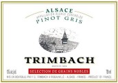 婷芭克世家灰皮諾粒選貴腐甜白葡萄酒(F.E. Trimbach Pinot Gris Selection de Grains Nobles, Alsace, France)