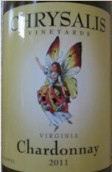 蝶蛹酒莊霞多麗干白葡萄酒(Chrysalis Vineyards Chardonnay, Virginia, USA)