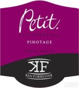 肯福特佩蒂特皮諾塔吉干紅葡萄酒(Ken Forrester Petit Pinotage, Stellenbosch, South Africa)