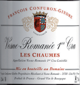 菲隆肖姆園（沃恩羅曼尼一級(jí)園）紅葡萄酒(Francois Confuron-Gindre Les Chaumes, Vosne-Romanee Premier Cru, France)