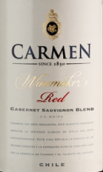 卡門酒莊釀酒師紅赤霞珠混釀干紅葡萄酒(Carmen Winemaker's Red Cabernet Sauvignon Blend, Maipo Valley, Chile)