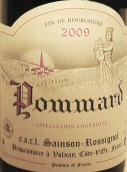 圣松-羅斯諾（?，敶澹└杉t葡萄酒(Domaine Sainson-Rossignol Pommard, Cote de Beaune, France)