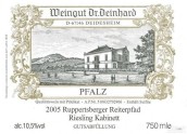 Von Winning-Dr. Deinhard Ruppertsberger Reiterpfad Riesling Kabinett, Pfalz, Germany