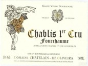 奧利韋拉城堡酒莊富爾肖姆（夏布利一級園）干白葡萄酒(Domaine Chatelaim de Oliveira Fourchaume, Chablis Premier Cru, France)