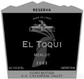 托奇土琪園珍藏梅洛干紅葡萄酒(Casas del Toqui El Toqui Reserva Merlot, Cachapoal Valley, Chile)