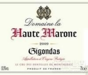 馬羅內(nèi)酒莊當(dāng)泰勒蒙米萊爾紅葡萄酒(Domaine la Haute Marone Le Cru des Dentelles de Montmirail, Gigondas, France)