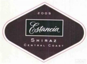 埃斯坦西亞西拉干紅葡萄酒(Estancia Estates Shiraz, Central Coast, USA)