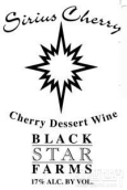 黑星农场天狼星樱桃甜红葡萄酒(Black Star Farms Sirius Cherry Dessert Wine, Old Mission Peninsula, USA)