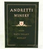 安德烈納帕谷系列梅洛紅葡萄酒(Andretti Winery Napa Valley Merlot, Napa Valley, USA)