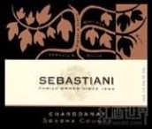 塞巴斯蒂霞多麗干白葡萄酒(Sebastiani Chardonnay, Sonoma County, USA)