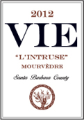 維意入侵者慕合懷特干紅葡萄酒(Vie Winery L'Intruse Mourvedre, Santa Barbara, USA)