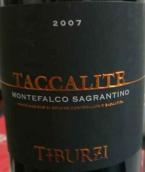 塔卡萊特蒙特法爾科薩格蘭蒂諾紅葡萄酒(Tiburzi Taccalite Sagrantino di Montefalco DOCG, Umbria, Italy)