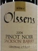 奧爾森班諾本杰克遜干紅葡萄酒(Olssens of Bannockburn Jackson Barry Pinot Noir, Central Otago, New Zealand)