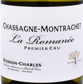 碧松查爾斯酒莊羅曼尼（夏山-蒙哈榭一級園）白葡萄酒(Domaine Buisson-Charles La Romanee, Chassagne-Montrachet 1er Cru, France)