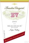 璞立酒莊大師典藏寶澤紅葡萄酒(Beaulieu Vineyard BV Maestro Collection Beauzeaux, Napa County, USA)