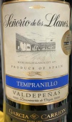 加西亞卡里翁酒莊塞諾里奧丹魄紅葡萄酒(J. Garcia Carrion Senorio de los Llanos Tempranillo, Valdepenas, Spain)