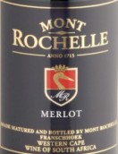 蒙羅歇爾梅洛干紅葡萄酒(Mont Rochelle Merlot, Franschhoek Valley, South Africa)