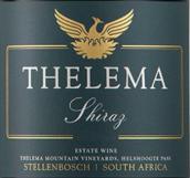 泰勒瑪西拉干紅葡萄酒(Thelema Mountain Vineyards Shiraz, Stellenbosch, South Africa)