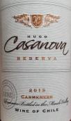 雨果卡薩諾瓦酒莊珍藏紅葡萄酒(Hugo Casanova Reserva Carmenere, Maule Valley, Chile)