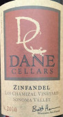 戴恩仙粉黛干紅葡萄酒(Dane Cellars Zinfandel, Sonoma Valley, USA)