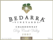 貝達(dá)拉酒莊珍藏霞多麗干白葡萄酒(Bedarra Vineyards Reserve Chardonnay, Dry Creek Valley, USA)