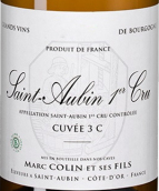 馬克·柯林父子酒莊3C特釀（圣歐班一級園）白葡萄酒(Marc Colin et Ses Fils Cuvee 3C, Saint-Aubin 1er Cru, France)