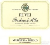 巴羅洛侯爵酒莊魯威巴貝拉紅葡萄酒(Marchesi di Barolo Ruvei Barbera d'Alba, Piedmont, Italy)