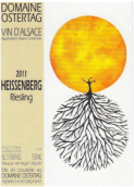 安德烈酒莊瀚森伯格雷司令干白葡萄酒(Domaine Ostertag Riesling Heissenberg, Alsace, France)