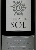 伊拉蘇酒莊太陽之地珍藏單一園赤霞珠紅葡萄酒(Errazuriz Tierra del Sol Reserva Single Vineyard Cabernet Sauvignon, Colchagua Valley, Chile)