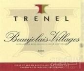 特納酒莊博若萊村莊紅葡萄酒(Trenel Beaujolais Villages, Beaujolais, France)